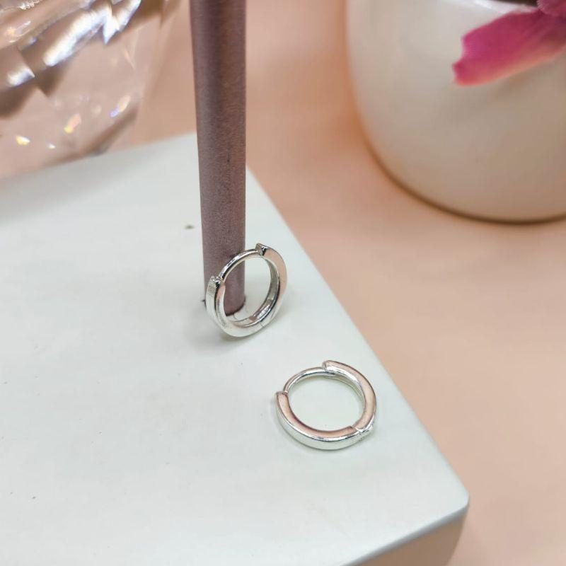 ARGOLA LISA QUADRICULADA TAMANHO P