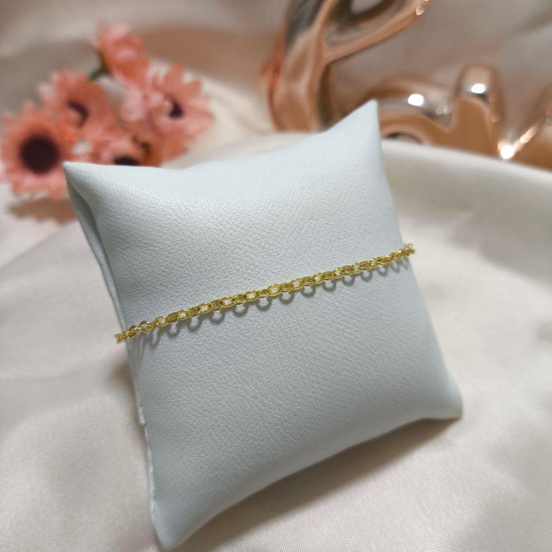 PULSEIRA EM ELO PORTUGUES CHATADO PULSEIRA EM ELO PORTUGUES CHATADO