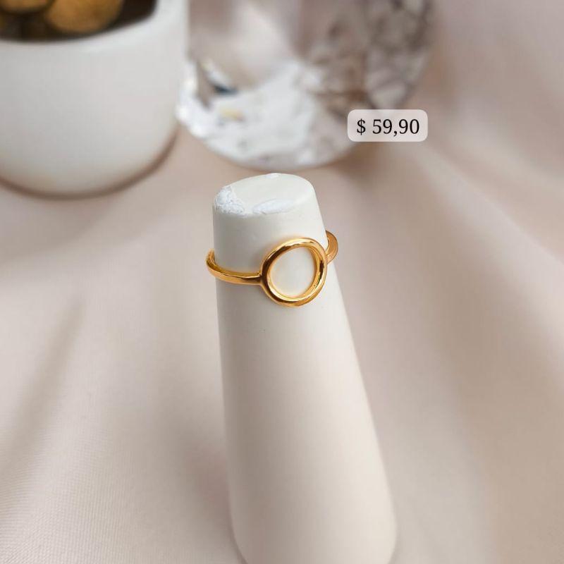 ANEL FALANGE COM CIRCULO VAZADO ANEL FALANGE COM CIRCULO VAZADO