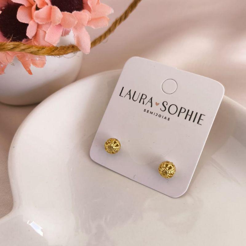 BRINCO ESFERA VAZADA CRAQUELADA P BRINCO ESFERA VAZADA CRAQUELADA P