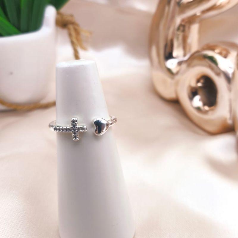 ANEL REGULAVEL ENCONTRO CUZ E CORAÇÃO