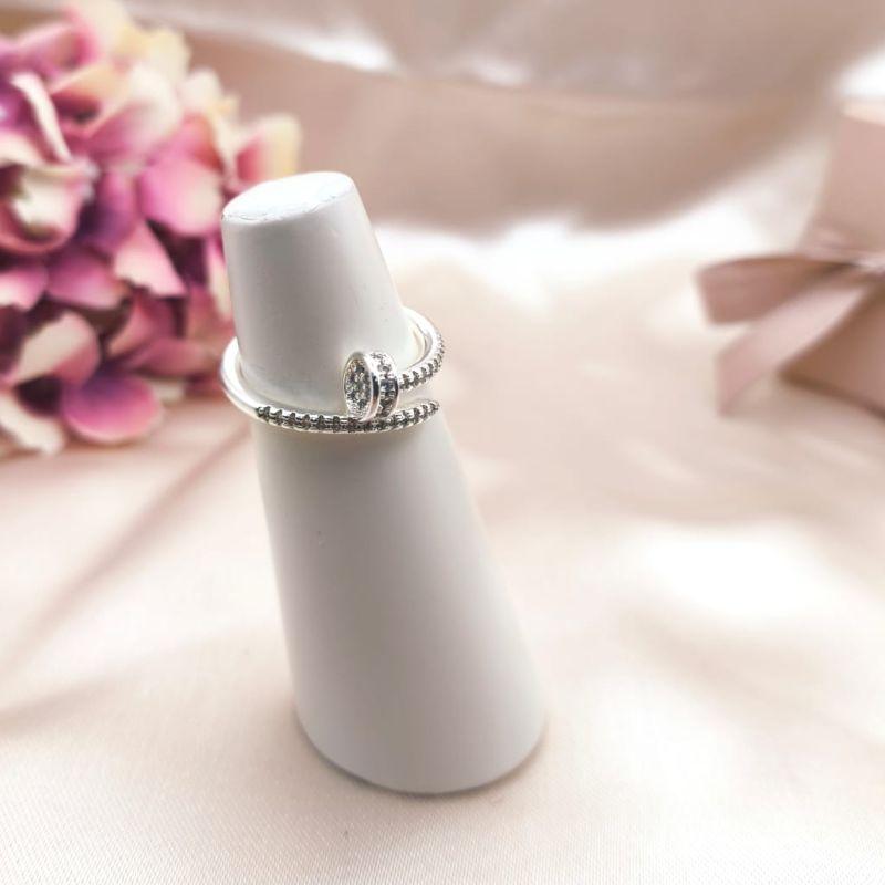 ANEL PREGO GRAVEJADO EM MICRO ZIRCONIA