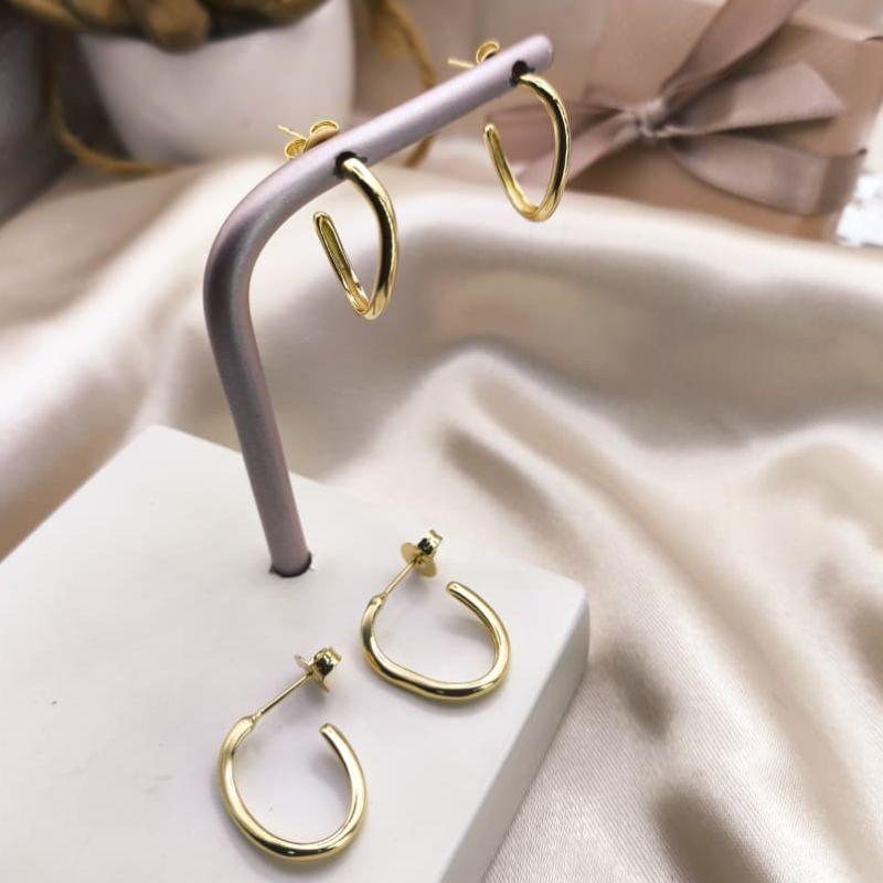 BRINCO ARGOLA TORTA LISA OCA