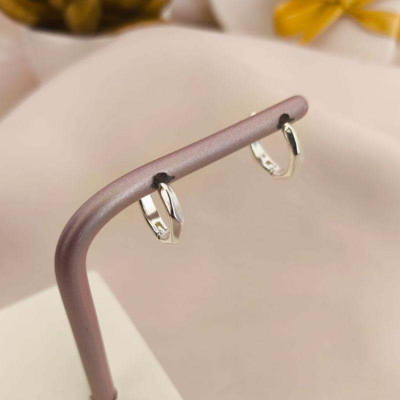 BRINCO DE ARGOLA TORCIDA LISA G