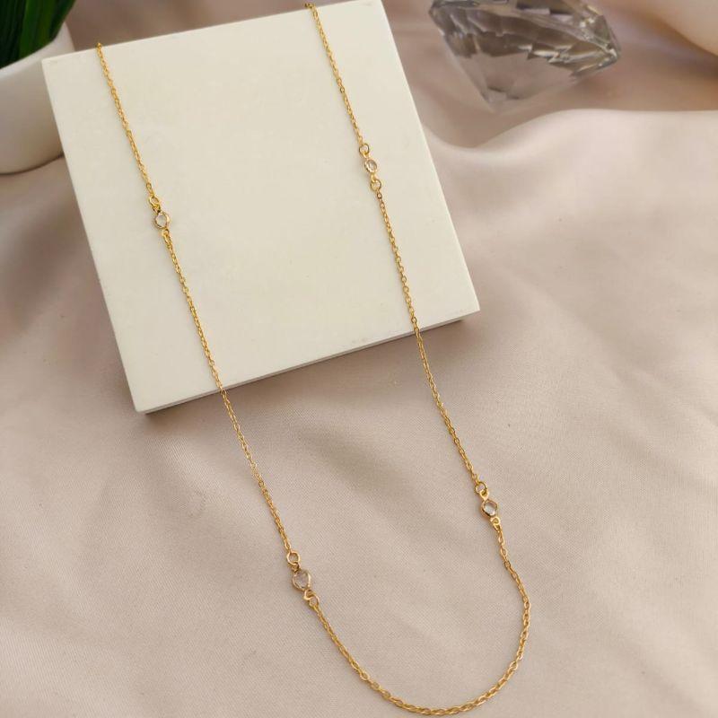 COLAR EM ELO PORTUGUES COM 5 PONTOS DE LUZ