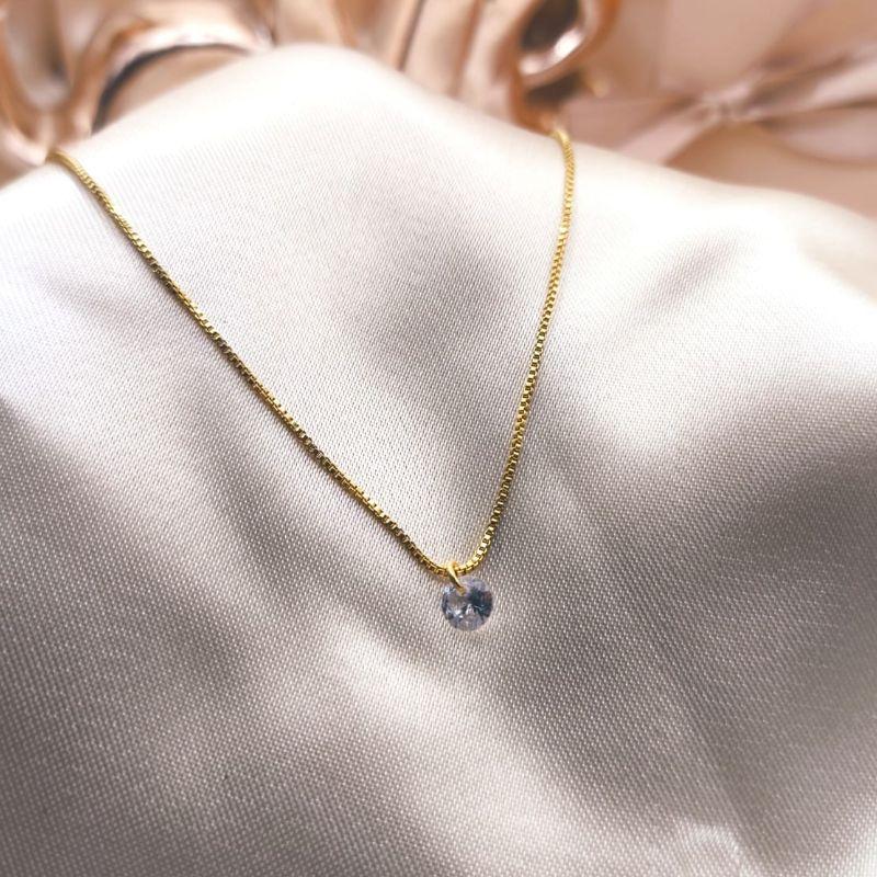 COLAR VENEZIANA COM PONTO DE LUZ