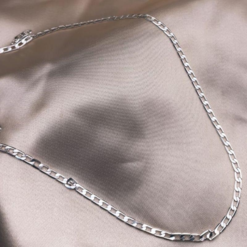 CORRENTE MASCULINA 60CM ELO INSPIRAÇÃO GUCCI FECHO GAVETA