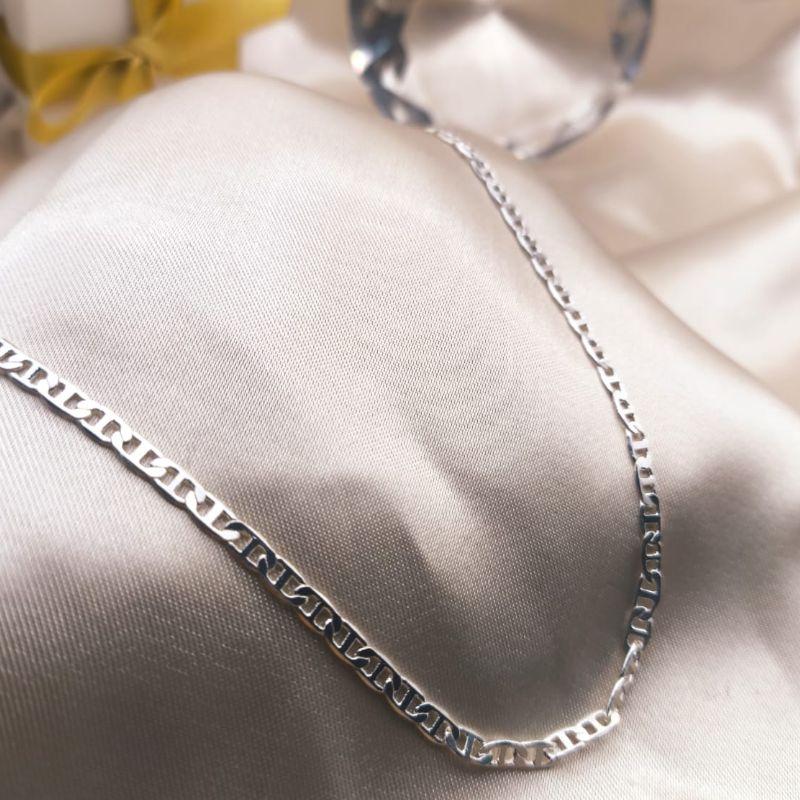 CORRENTE MASCULINA 70CM ELO GRUMET FECHO GAVETA