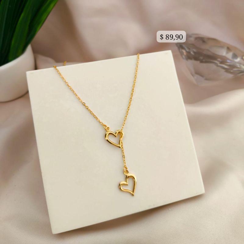 GRAVATINHA REGULAVEL COM CORAÇÃO VAZADO