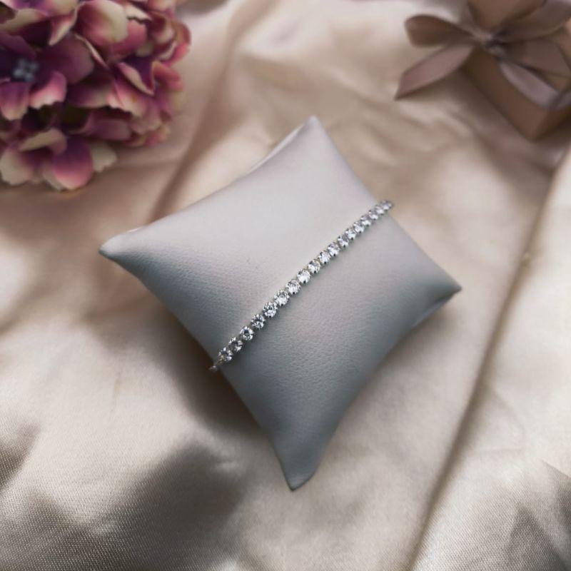 PULSEIRA RIVIERA COM CORRENTE DE CORAÇÃO ENTRELAÇADOS