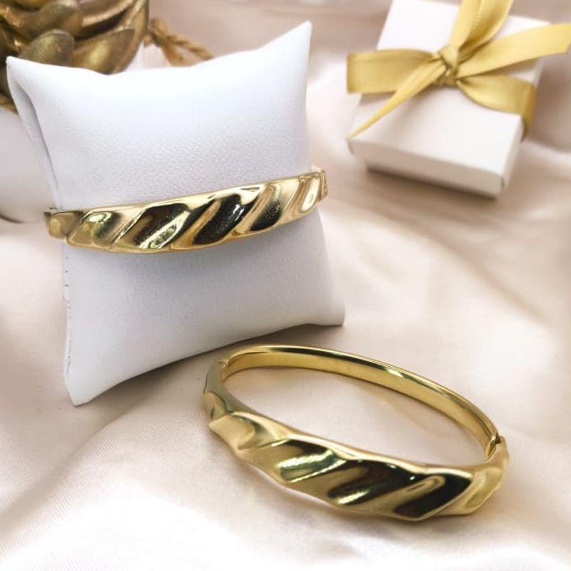 BRACELETE TRANÇADO LISO