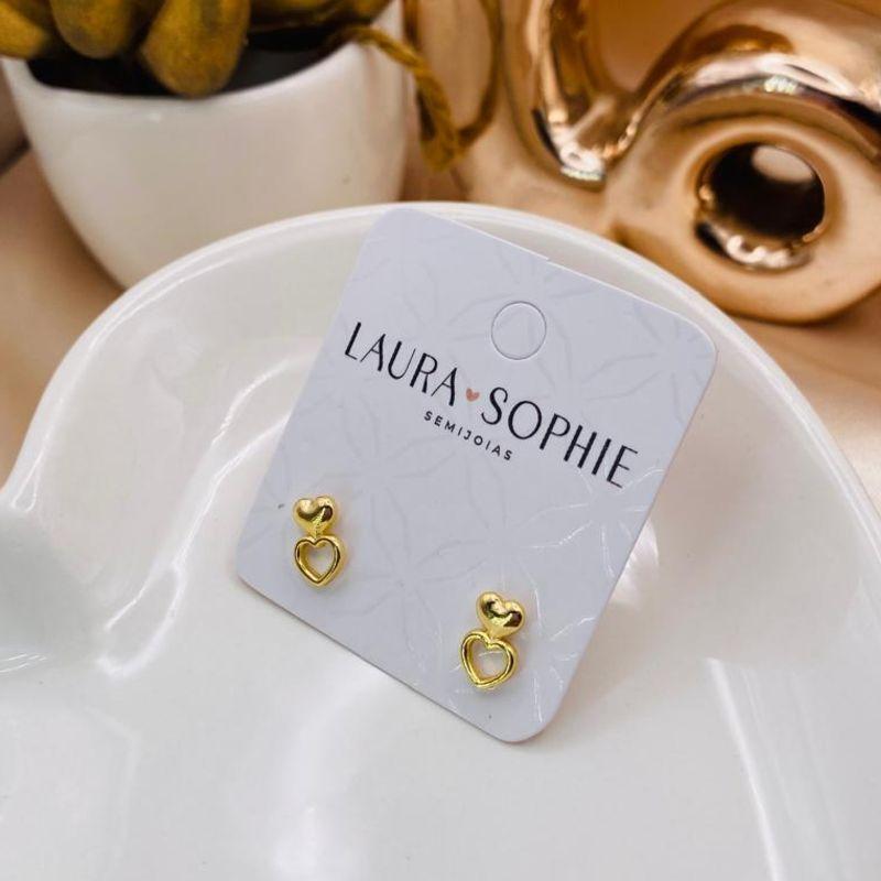 BRINCO COM 2 CORAÇÕES LISO E VAZADO