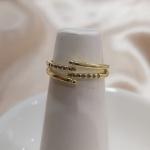 ANEL 2 EM 1 REGULAVEL CRAVEJADO E LISO