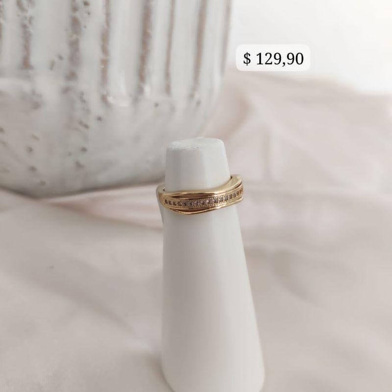 ANEL 3 EM 1 COM ZIRCONIA NO MEIO