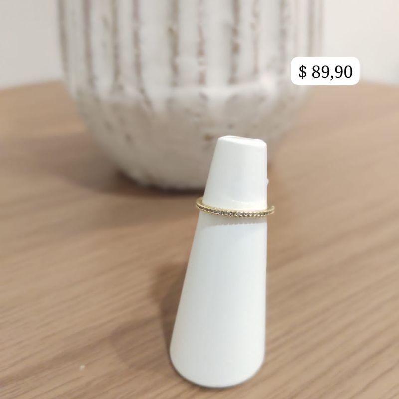 ANEL APARADOR FINO CRAVEJADO COMPLETO