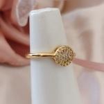 ANEL CHUVEIRINHO BAIXO CRAVEJADO MICRO ZIRCONIA