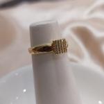 ANEL CHUVEIRINHO QUADRADO 6MM