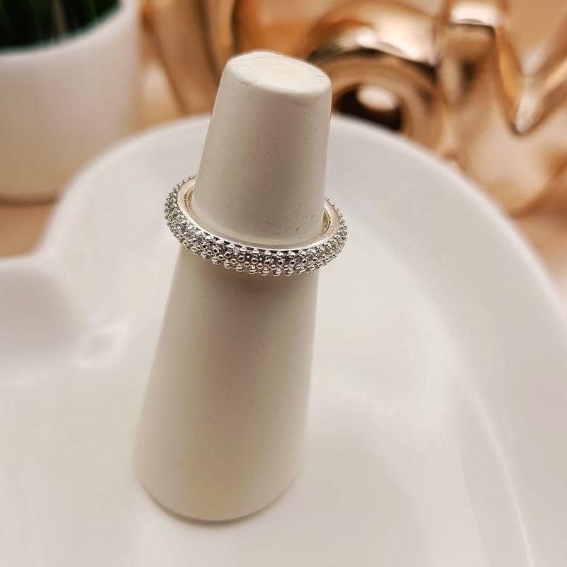 ANEL COM TODO CRAVEJADO EM MICRO ZIRCONIA