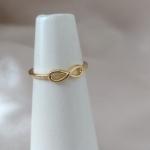 ANEL INFINITO VAZADO LISO