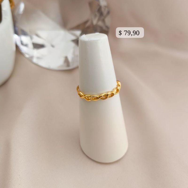 ANEL LISO COM 4 INFINITOS