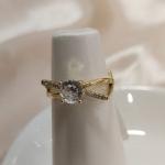 ANEL SOLIRARIO PEDRA 6MM 2 EM 1 DETALHE QUADRADO LISO E CRAVEJADO