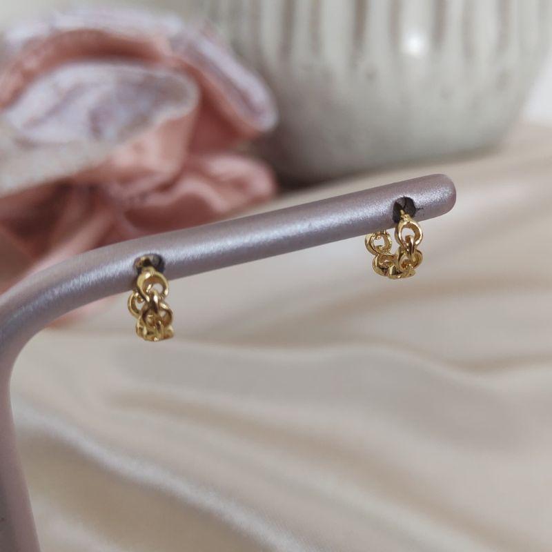 ARGOLA DE CIRCULO LISOS VAZADOS