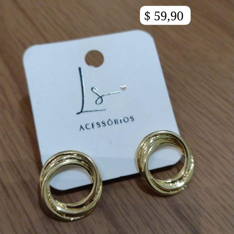 BRINCO 3 CIRCULOS ENVOLVIDOS VAZADO