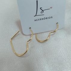 BRINCO ARGOLA CORAÇÃO ARREDONDADA FINO 16MM