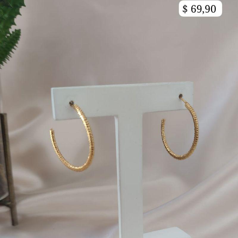 BRINCO ARGOLA FOSCA 27MM