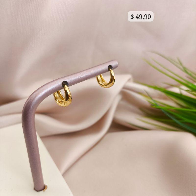 BRINCO ARGOLA GOTA 12 MM