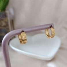 BRINCO ARGOLA INSPIRAÇÃO CARTIER LISO 13MM