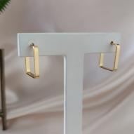 BRINCO ARGOLA QUADRADA CHATADA 18MM