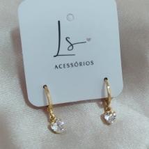 BRINCO ARTICULADOR PEDRA CORAÇÃO ZIRCONIA 5MM