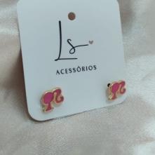 BRINCO BARBIE ROSA RASINADO
