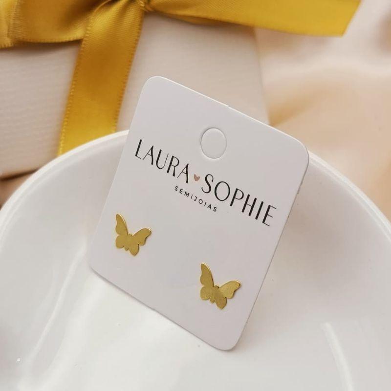 BRINCO BORBOLETA LISA