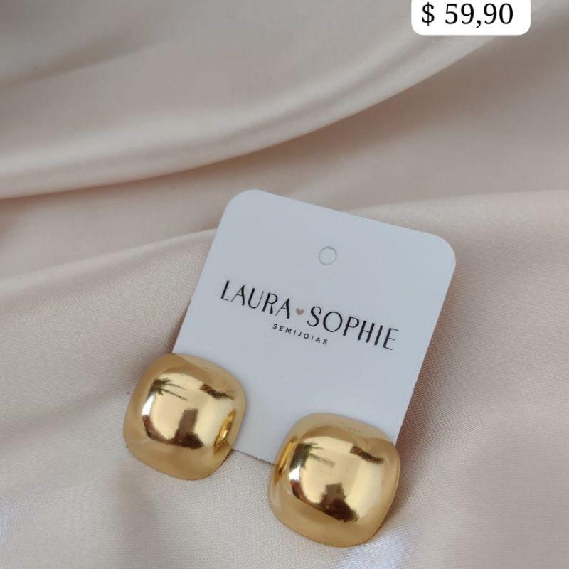 BRINCO BOTÃO QUADRADO