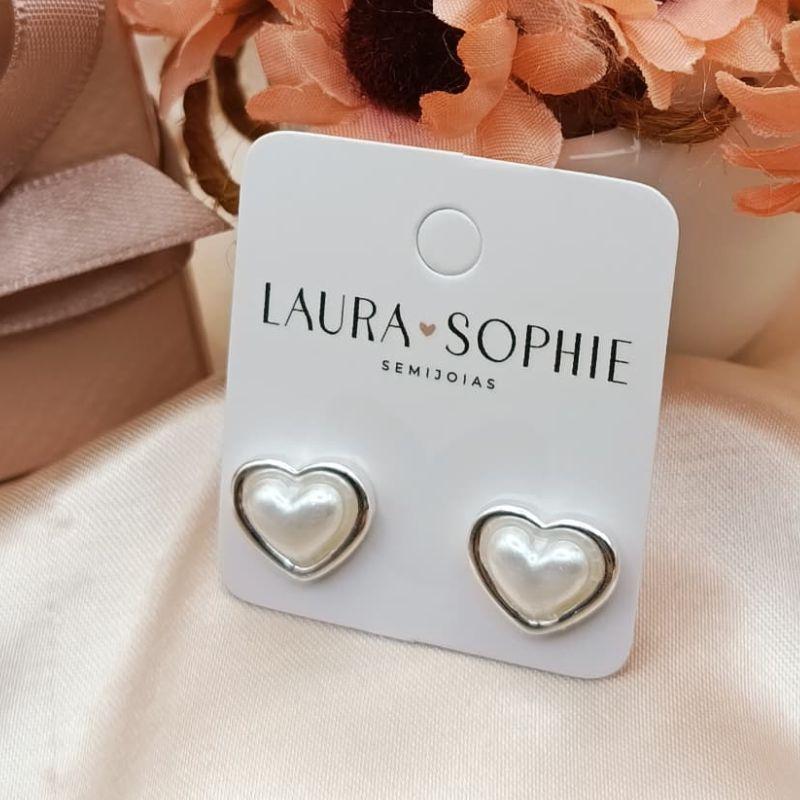 BRINCO CORAÇÃO COM PEROLA