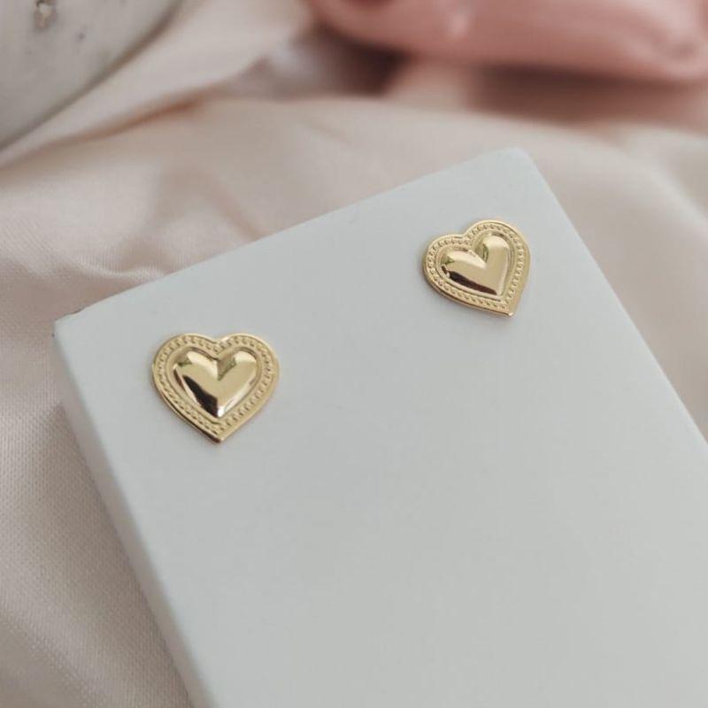 BRINCO CORAÇÃO LISO E FOSCO