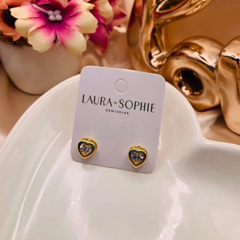 BRINCO CORAÇÃO ZIRCONIA CAIXA FECHADA G