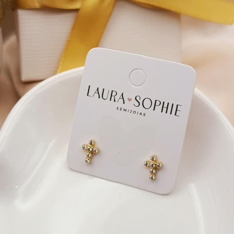BRINCO CRUZ CRAVEJADA EM MICRO ZIRCONIAS