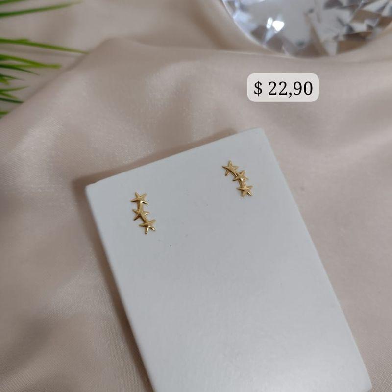 BRINCO EARCUFF 3 ESTRELAS