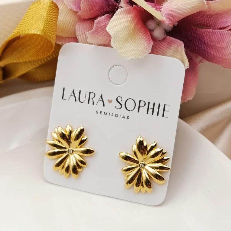 BRINCO FLRO COM PONTO DE LUZ NO MEIO