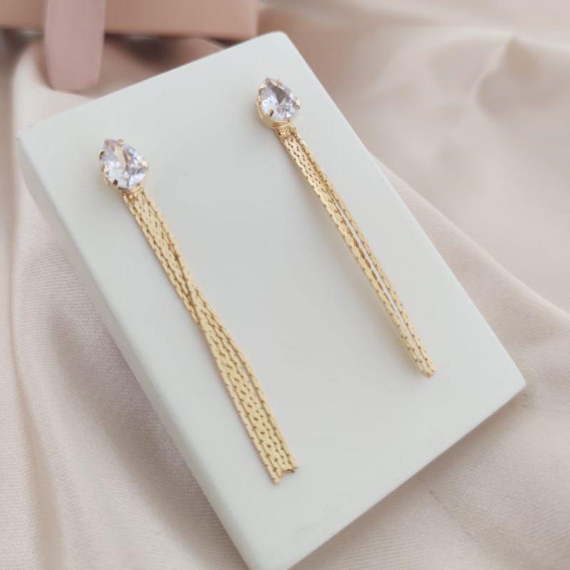 BRINCO GOTA 8MM COM FRANJA