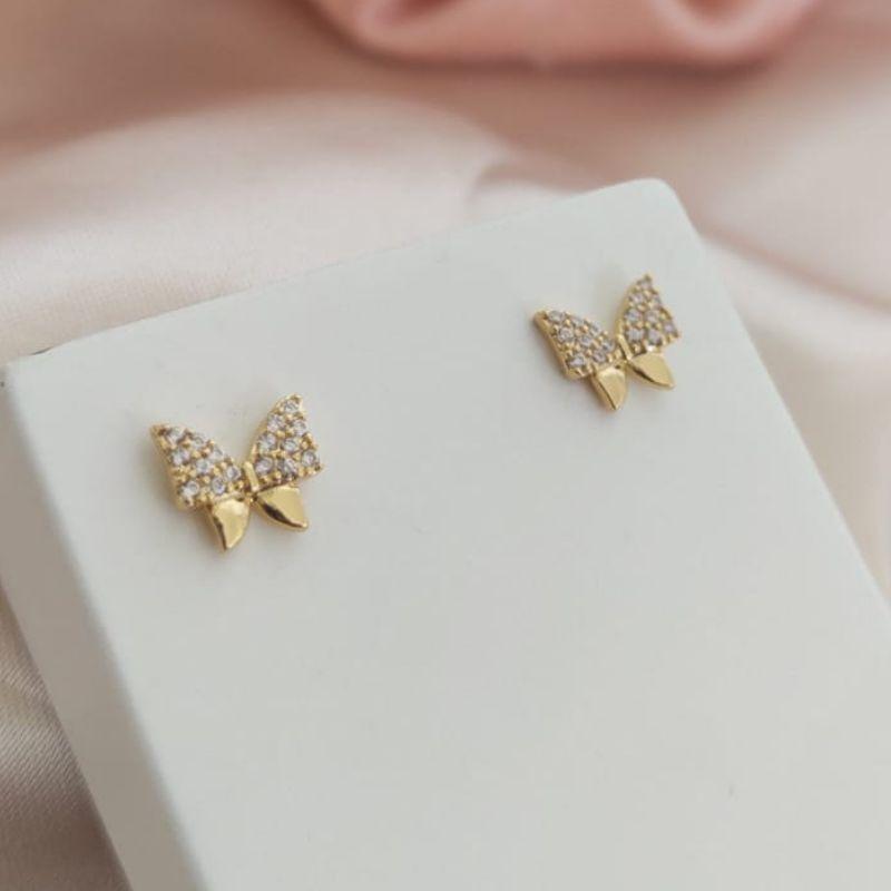 BRINCO LAÇO LISO E CRAVEJADO