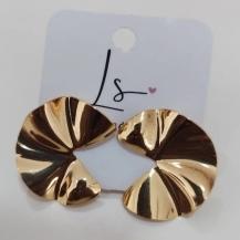 BRINCO MEIA LUA ONDULADA