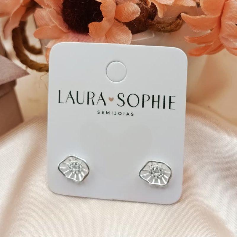 BRINCO REDONDO DESCONTRUIDO CRAVEJADO EM MICRO ZIRCONIA MO MEIO