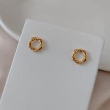 BRINCO TRANÇA REDONDO VAZADO