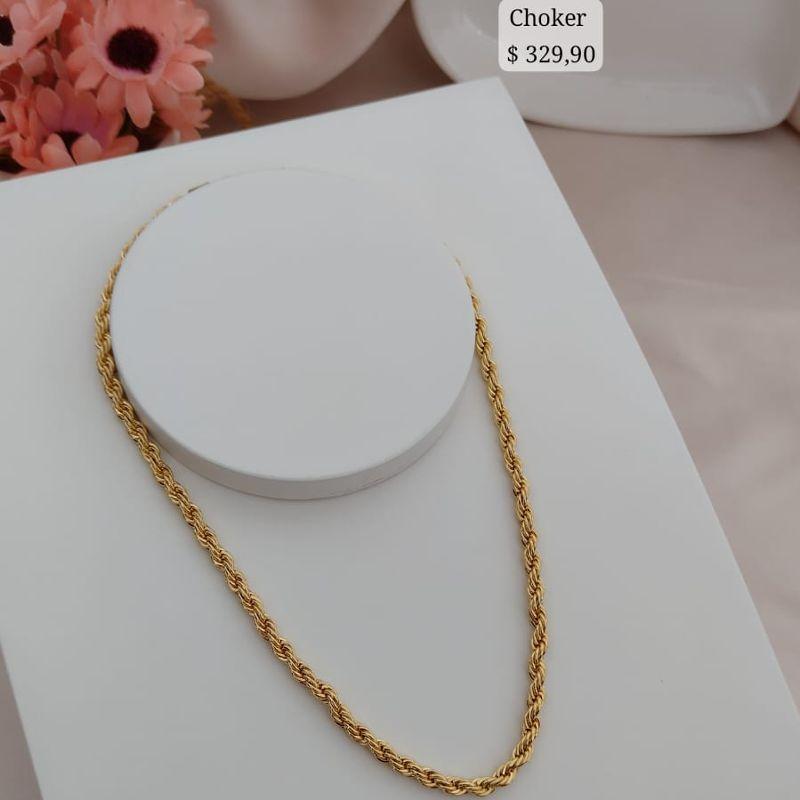 CHOKER CORDÃO BAIANO 4MM