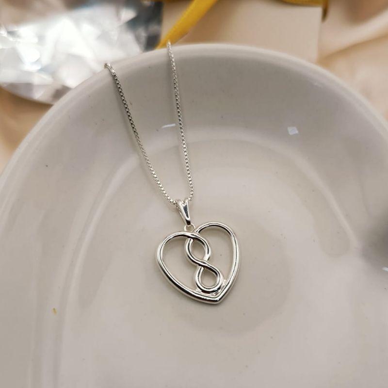 COALR COM CORAÇÃO LISO E INFINITO NO MEIO