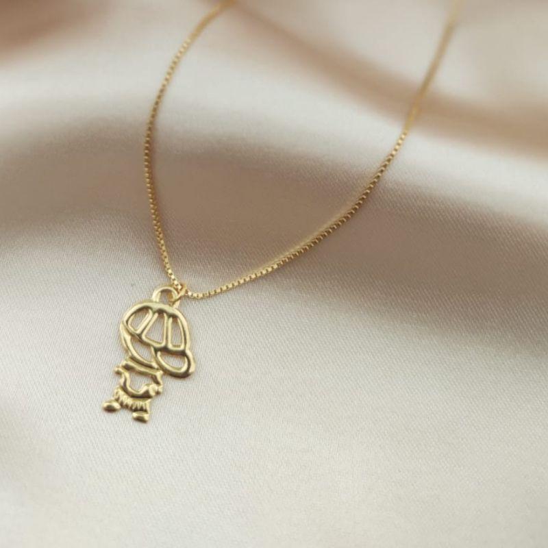 COLAR MENINO LISO VAZADO FILHOS